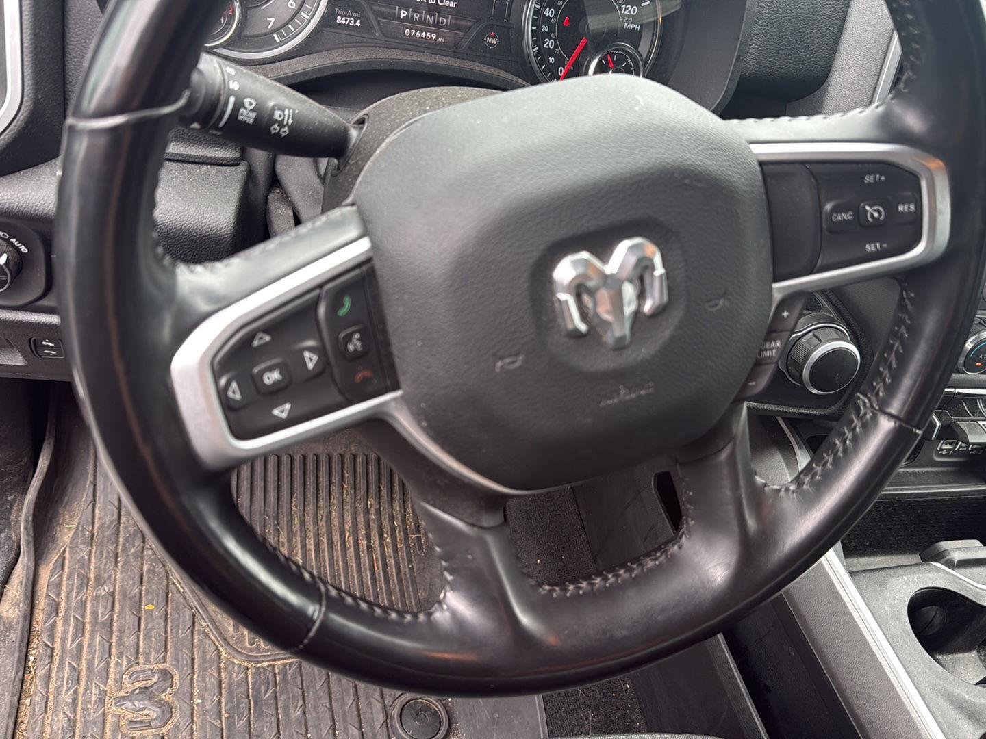 Used 2022 Granite Crystal Metallic Clearcoat Ram Big Horn image 20