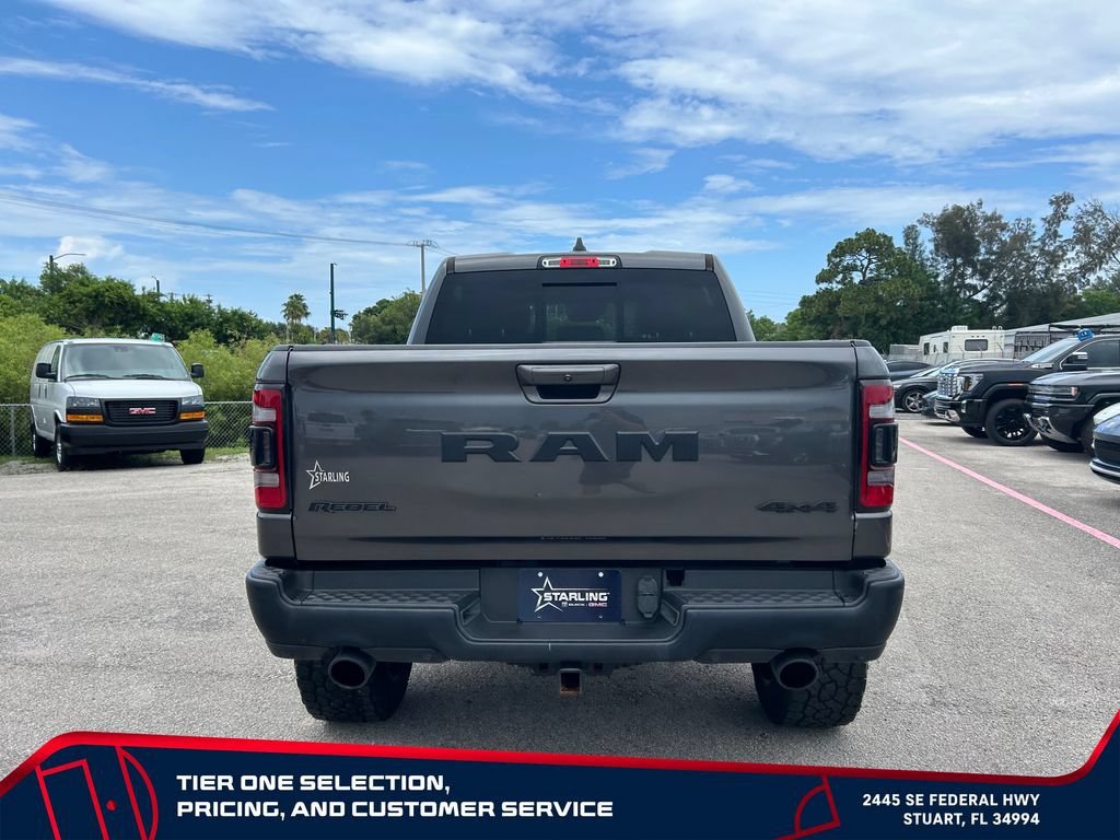 Used 2021 Gray Ram Rebel Crew Cab 4x4 5