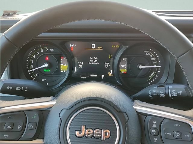 Used 2025 Black Jeep Sahara 4xe image 12