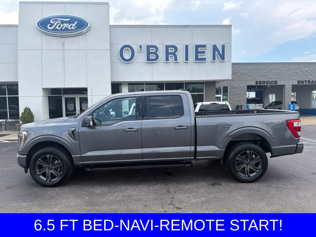 Used 2023 Carbonized Gray Metallic Ford Lariat image 2