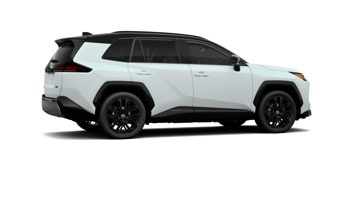 New 2026 Wind Chill Pearl with Midnight Black Metallic roof Toyota XSE image 11