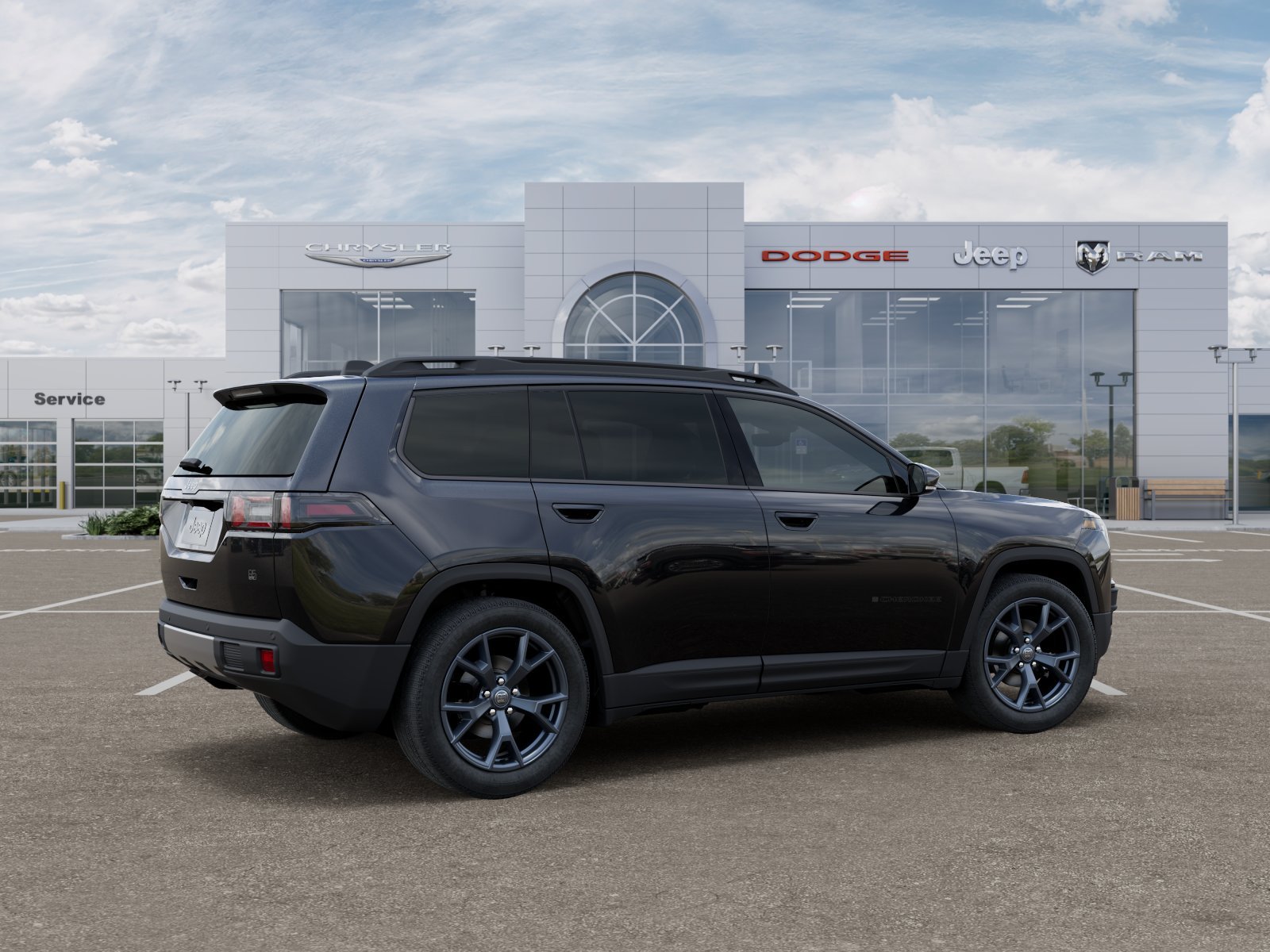 New 2026 Diamond Black Crystal Pearlcoat Jeep  image 35