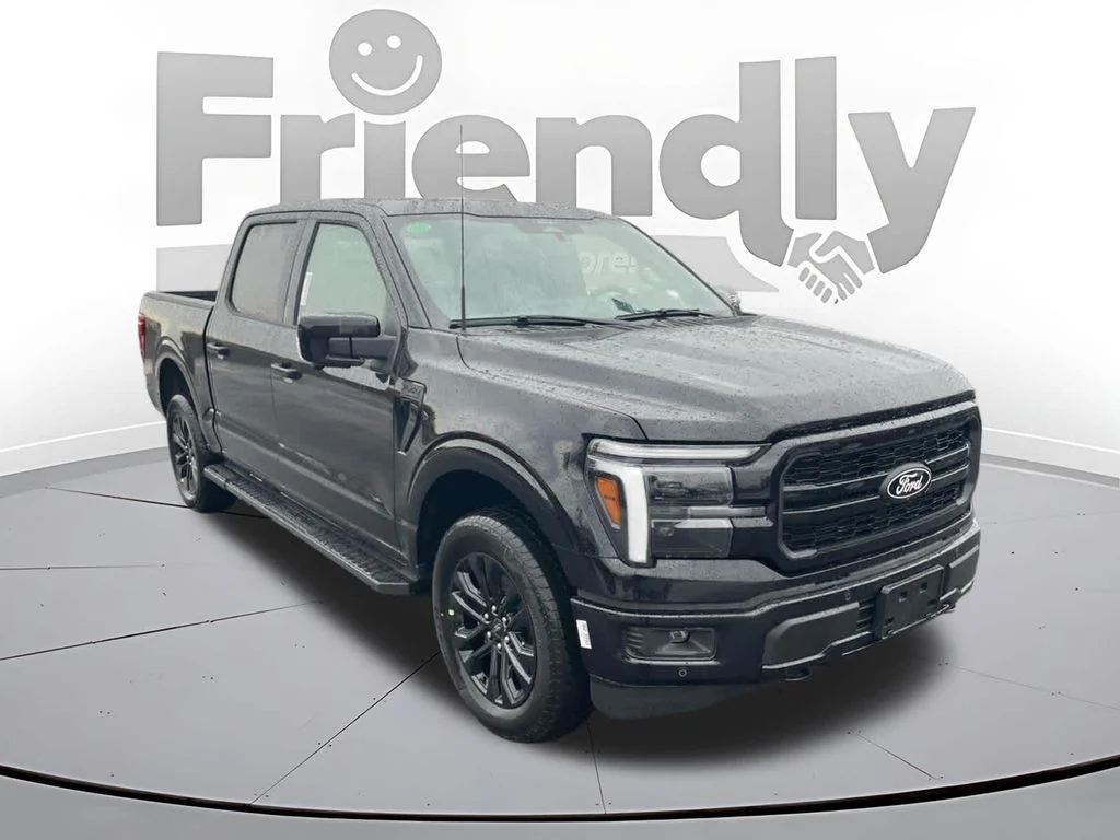 New 2026 Agate Black Metallic Ford Lariat® image 3