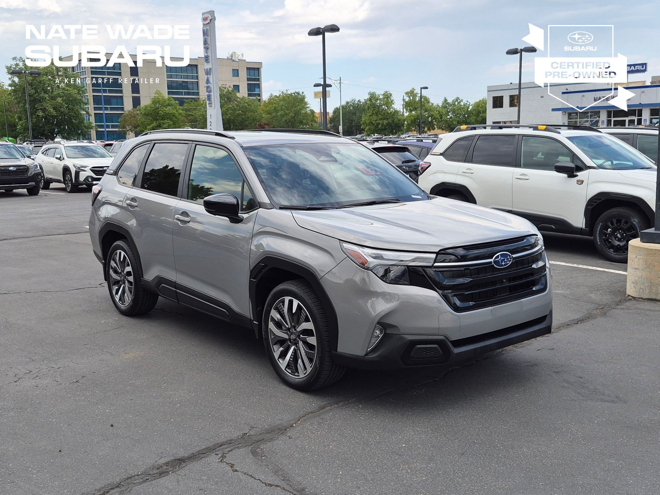 Certified Used 2025 River Rock Pearl Subaru Touring image 1