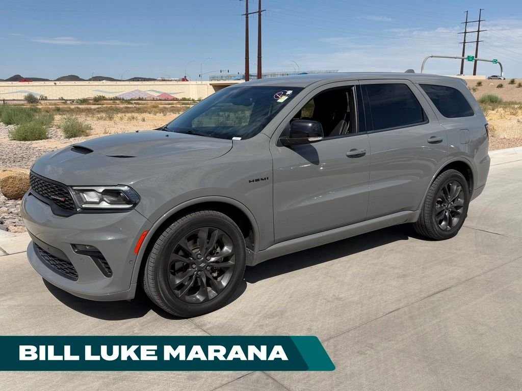 Certified Used 2022 Gray Dodge R/T image 1