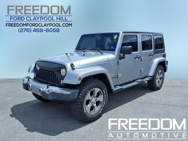 2018 Jeep Wrangler JK Unlimited Unlimited Sahara