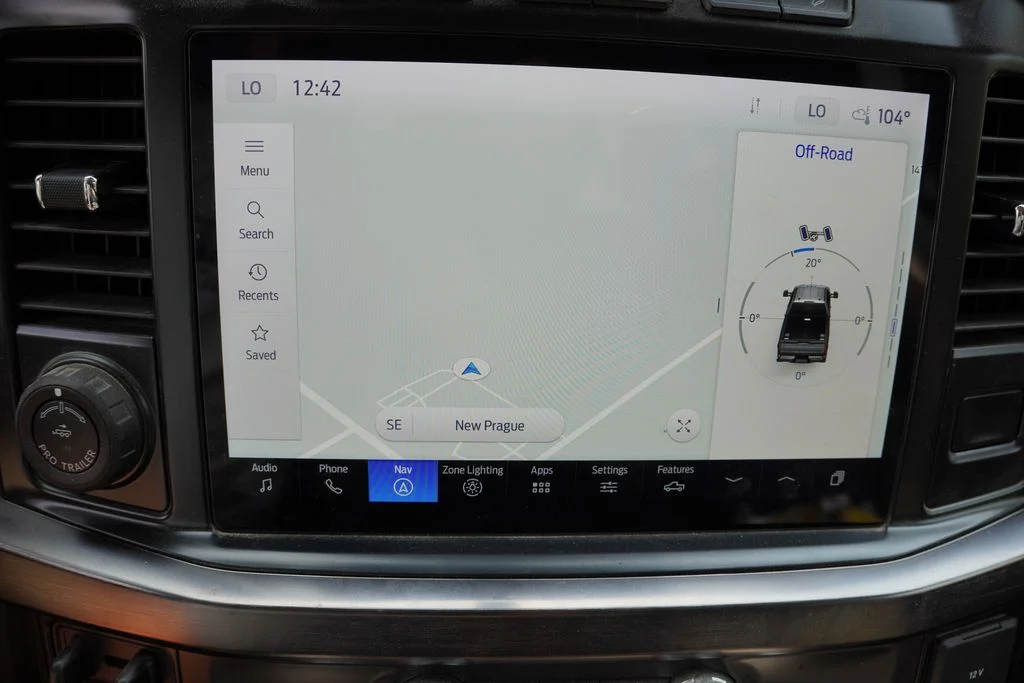 Used 2023 Azure Gray Metallic Ford Lariat image 7
