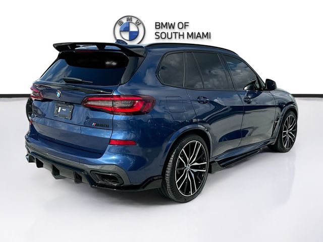 Used 2020 Blue BMW M50i image 7