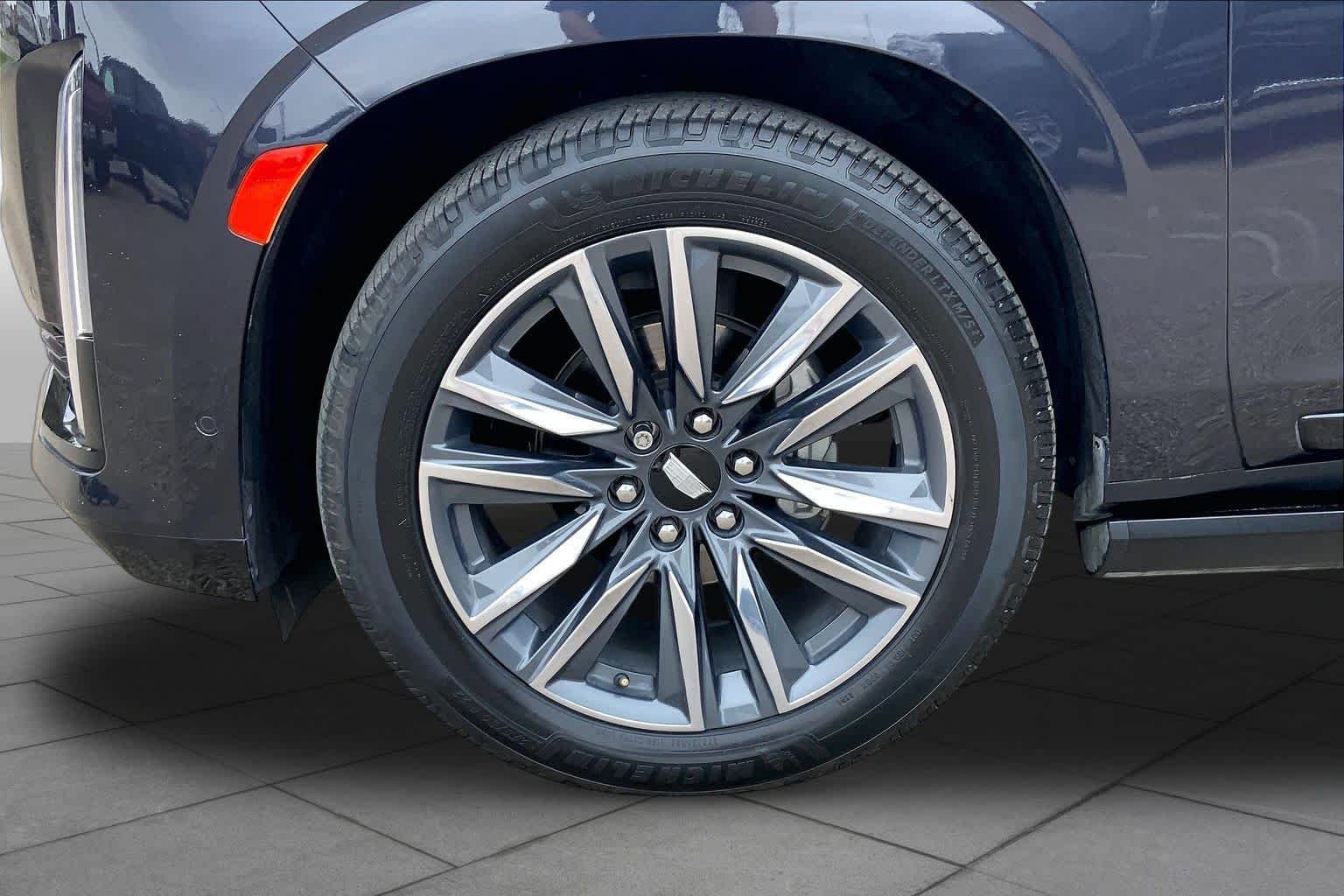 Used 2022 Galactic Gray Metallic Cadillac Sport Platinum image 11
