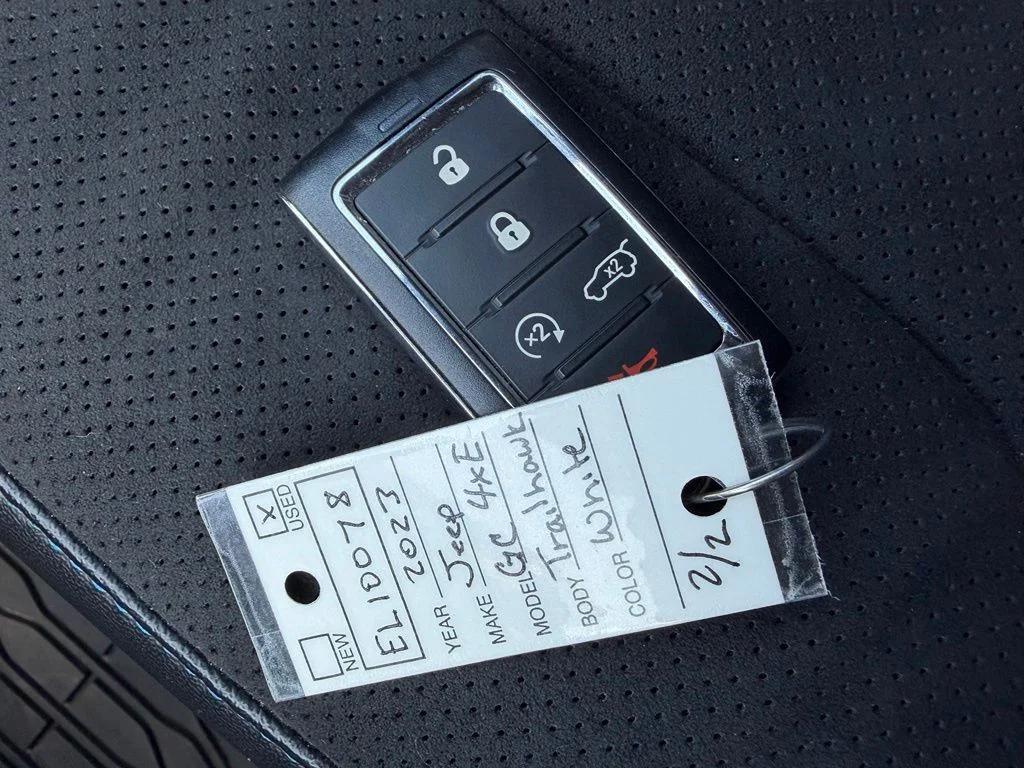 Certified Used 2023 White Jeep Trailhawk 4xe image 32