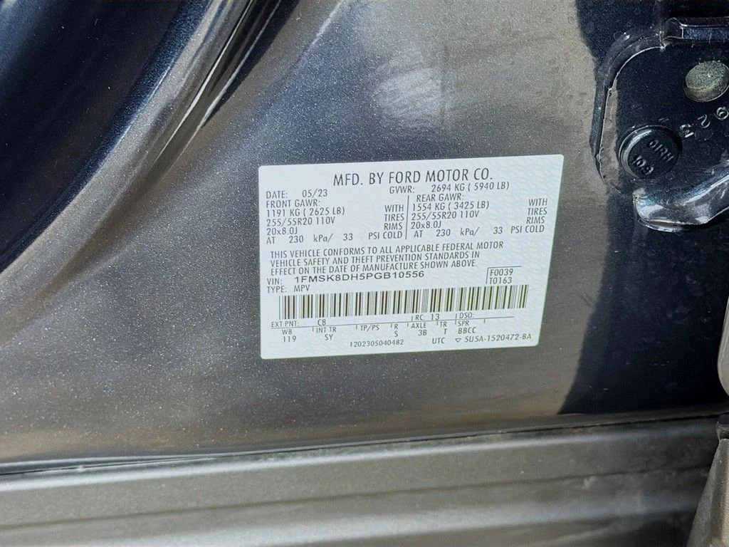 Used 2023 Blue Metallic Ford XLT image 45