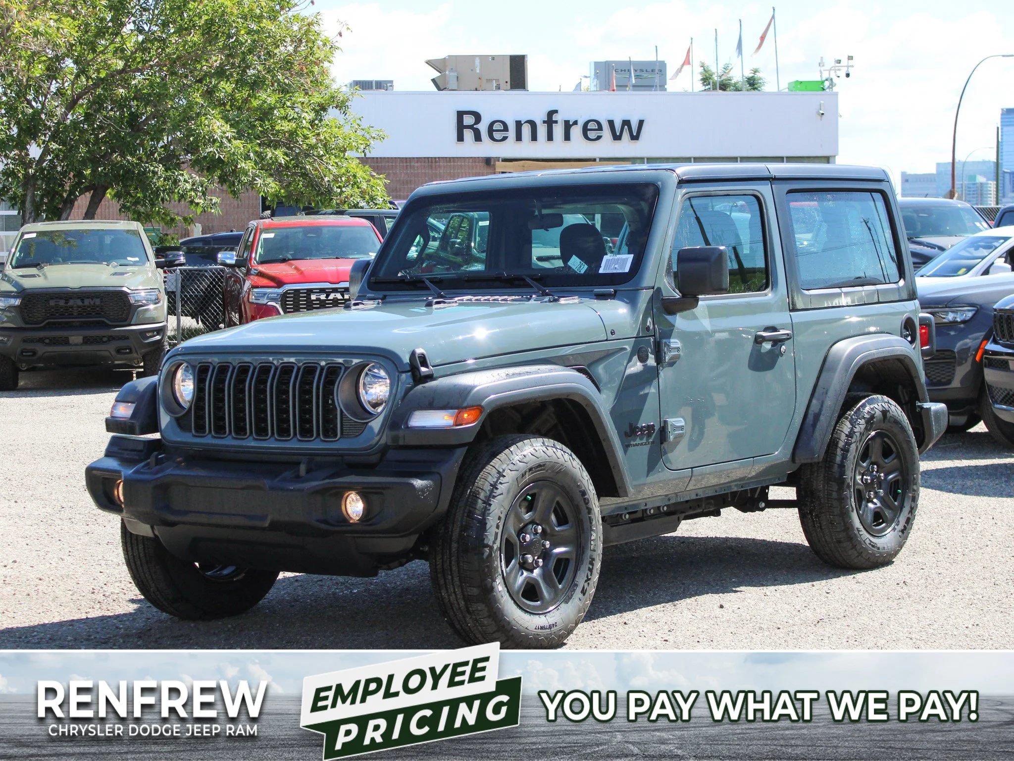 New 2026 Dark blue Jeep Sport* image 1