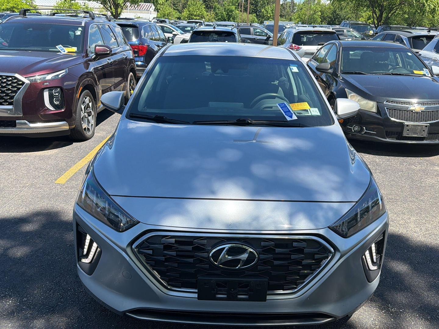 Used 2020 Stellar Silver Hyundai SEL image 2