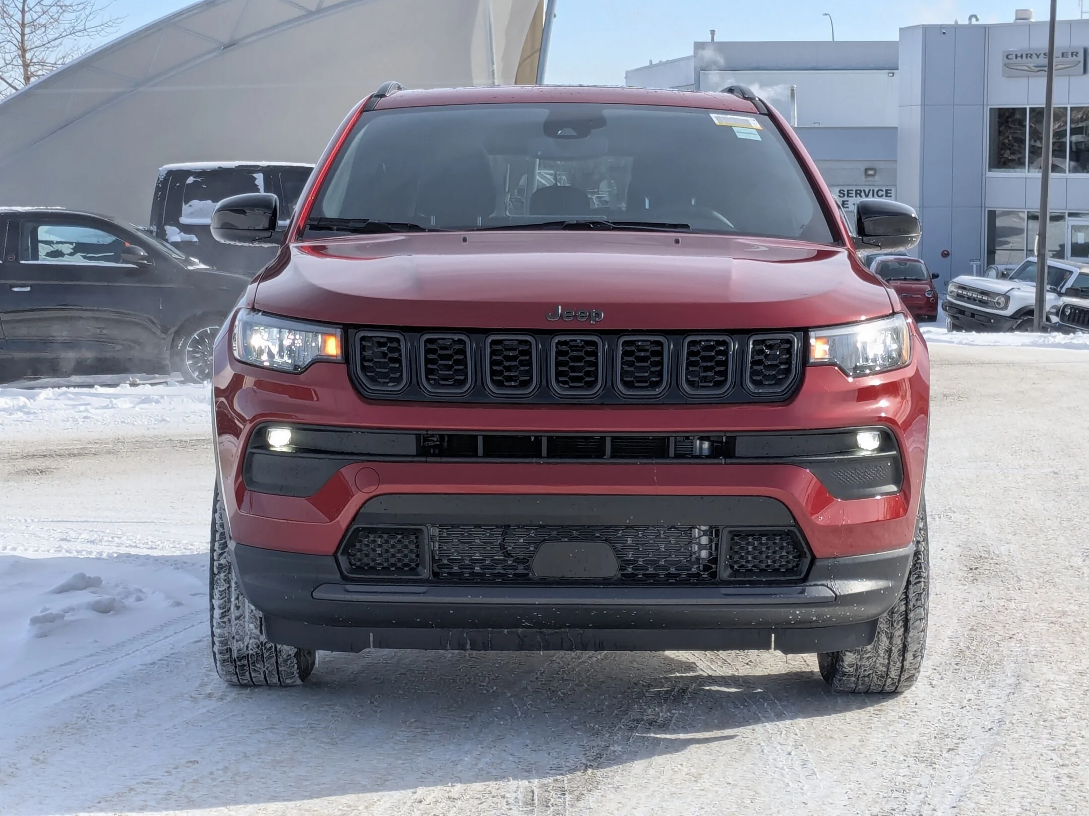 New 2026 Red Jeep North - - 4x4 - Altitude Special Edition 18 Inch Black Wheels & More! image 3