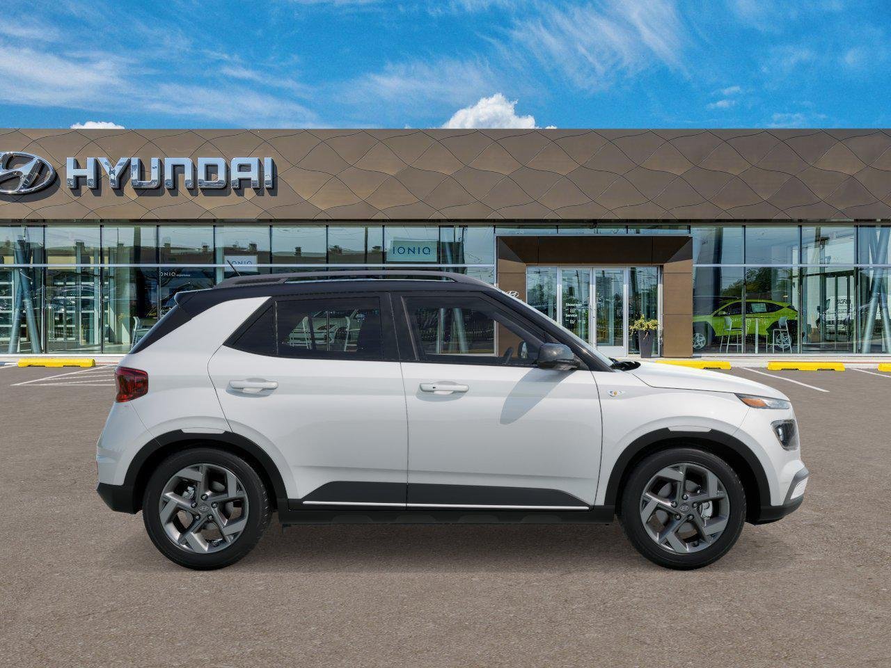 New 2026 Lunar White w/Black Roof Hyundai SEL w/Two-Tone Roof image 7