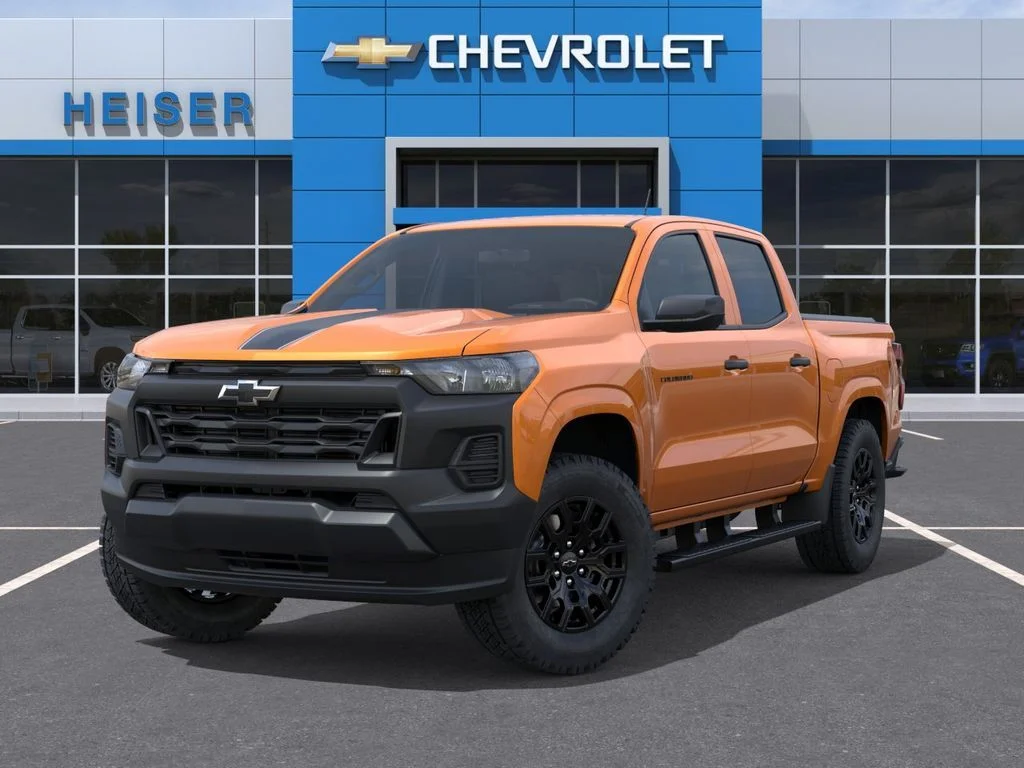 New 2026 Orange Chevrolet Work Truck image 6