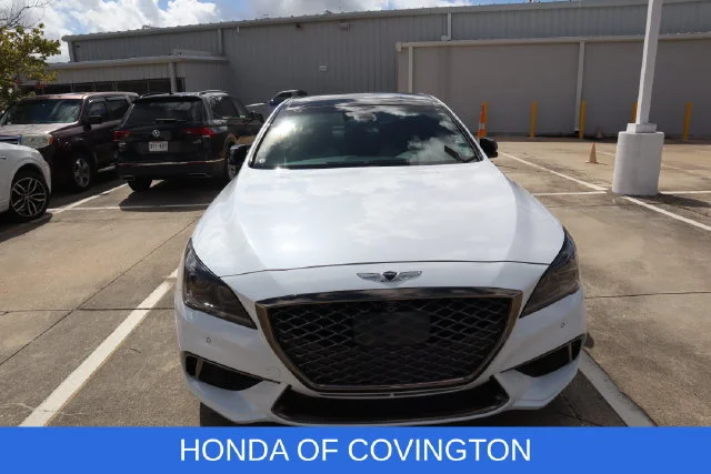 Used 2019 Casablanca White Genesis 3.3T Sport image 2