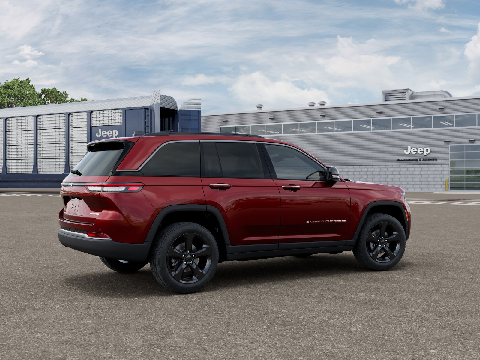 New 2026 Velvet Red Pearl-Coat Exterior Paint Jeep Limited image 22