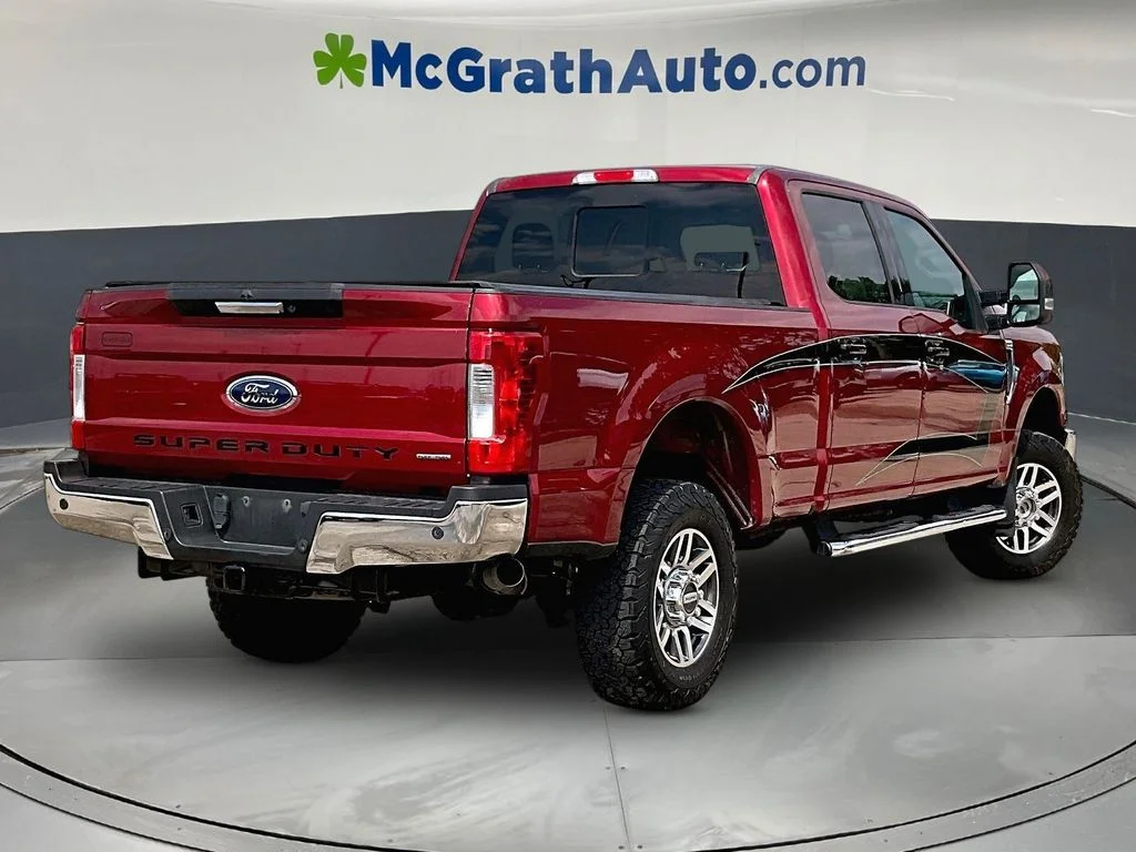 Used 2017 Red Ford Lariat image 7