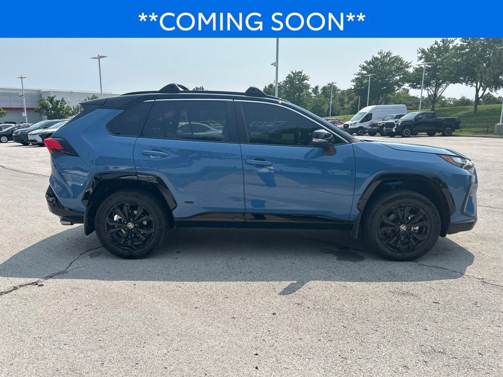 Used 2025 Blue Toyota XSE image 4