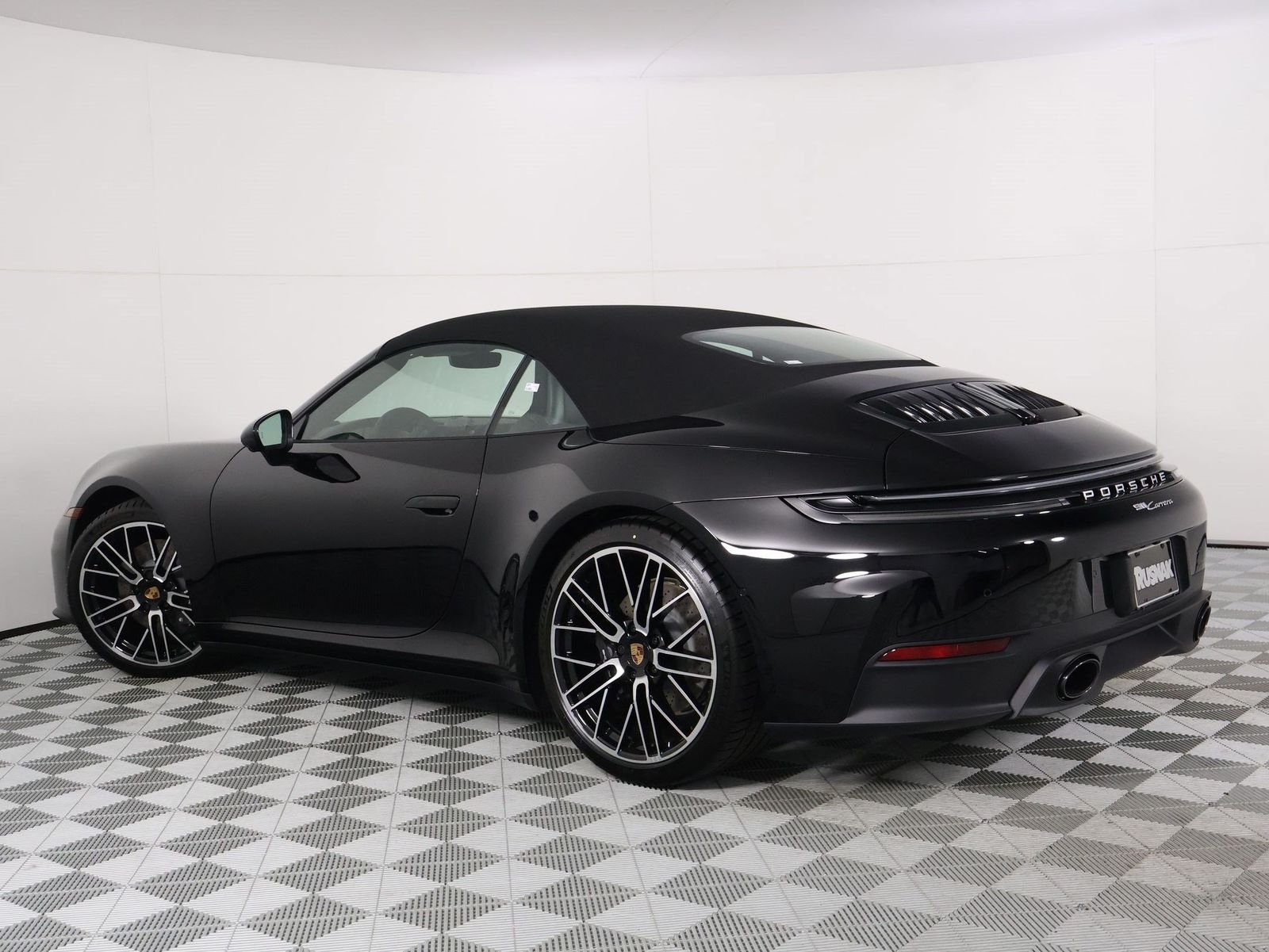 New 2026 Black Porsche Carrera Cabriolet image 3