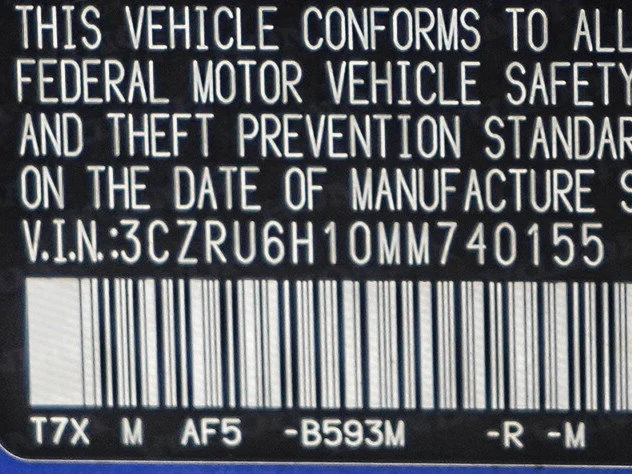 Used 2021 Aegean Blue Metallic Honda Sport AWD CVT image 30
