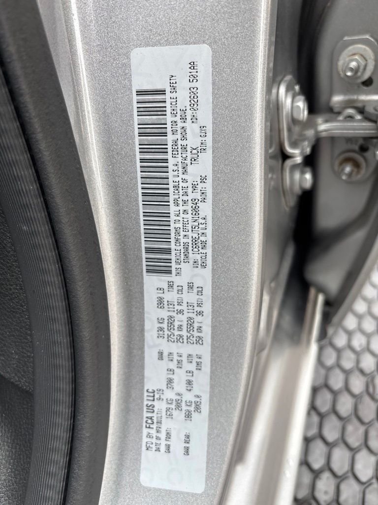 Used 2020 Silver Ram Laramie image 10