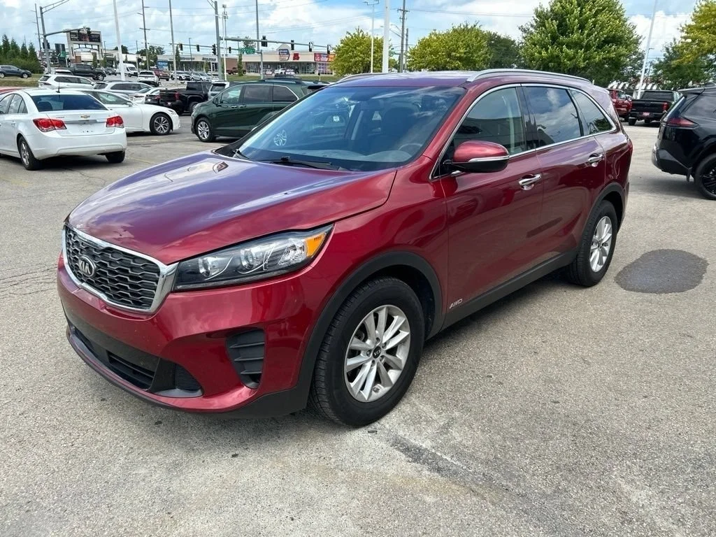 Used 2020 Passion Red Kia LX image 3