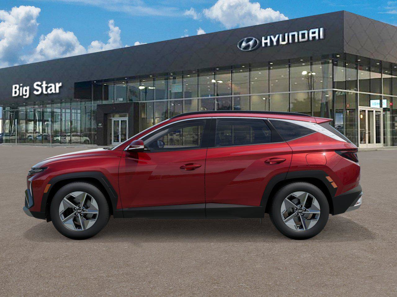 New 2026 Ultimate Red Hyundai SEL Premium FWD image 3