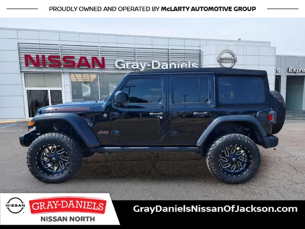 Used 2020 Black Jeep Unlimited Rubicon image 4