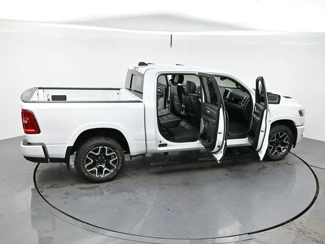 Used 2025 Bright White Clearcoat Ram Laramie image 46