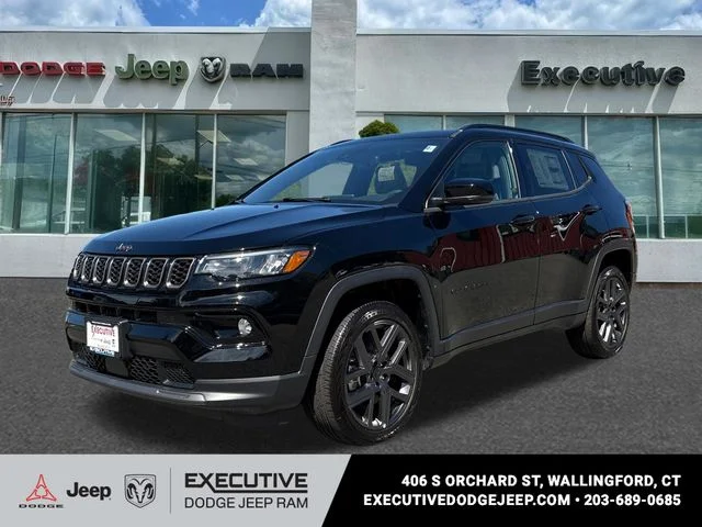 New 2026 Diamond Black Crystal Pearl-Coat Exterior Paint Jeep Limited image 1