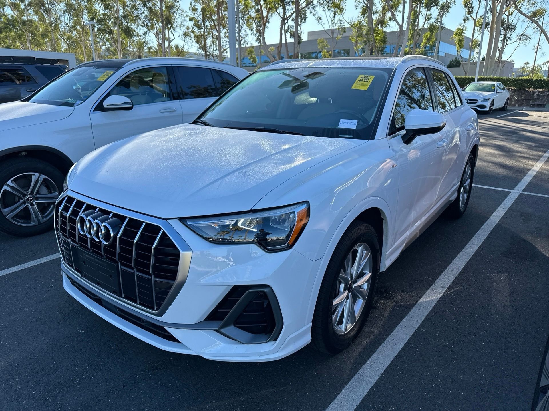 Used 2021 White Audi Premium image 1