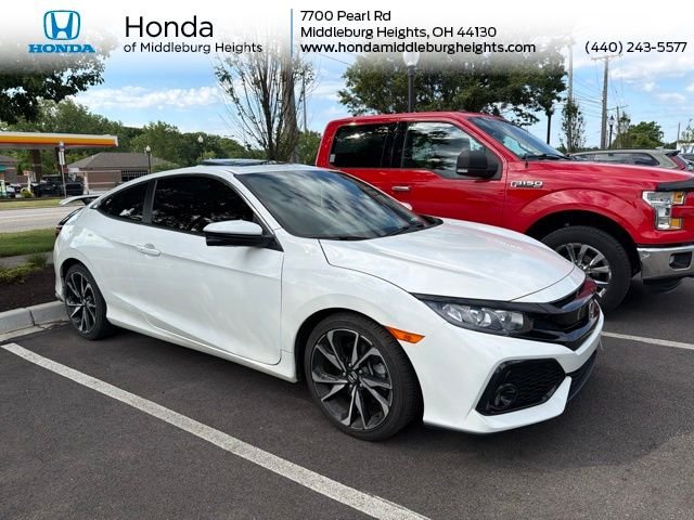 Used 2018 White Orchid Pearl Honda Si image 1