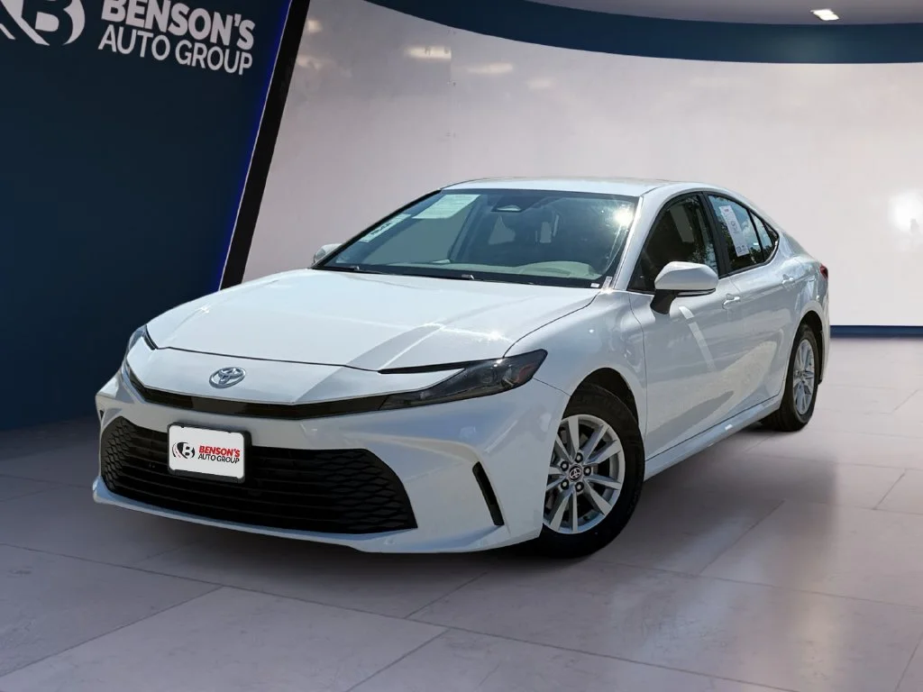 Used 2025 White Toyota LE image 1