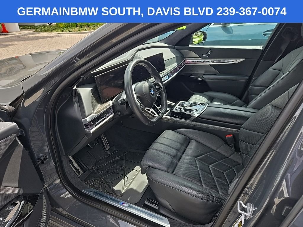 Certified Used 2023 Gray Metallic BMW 740i image 9