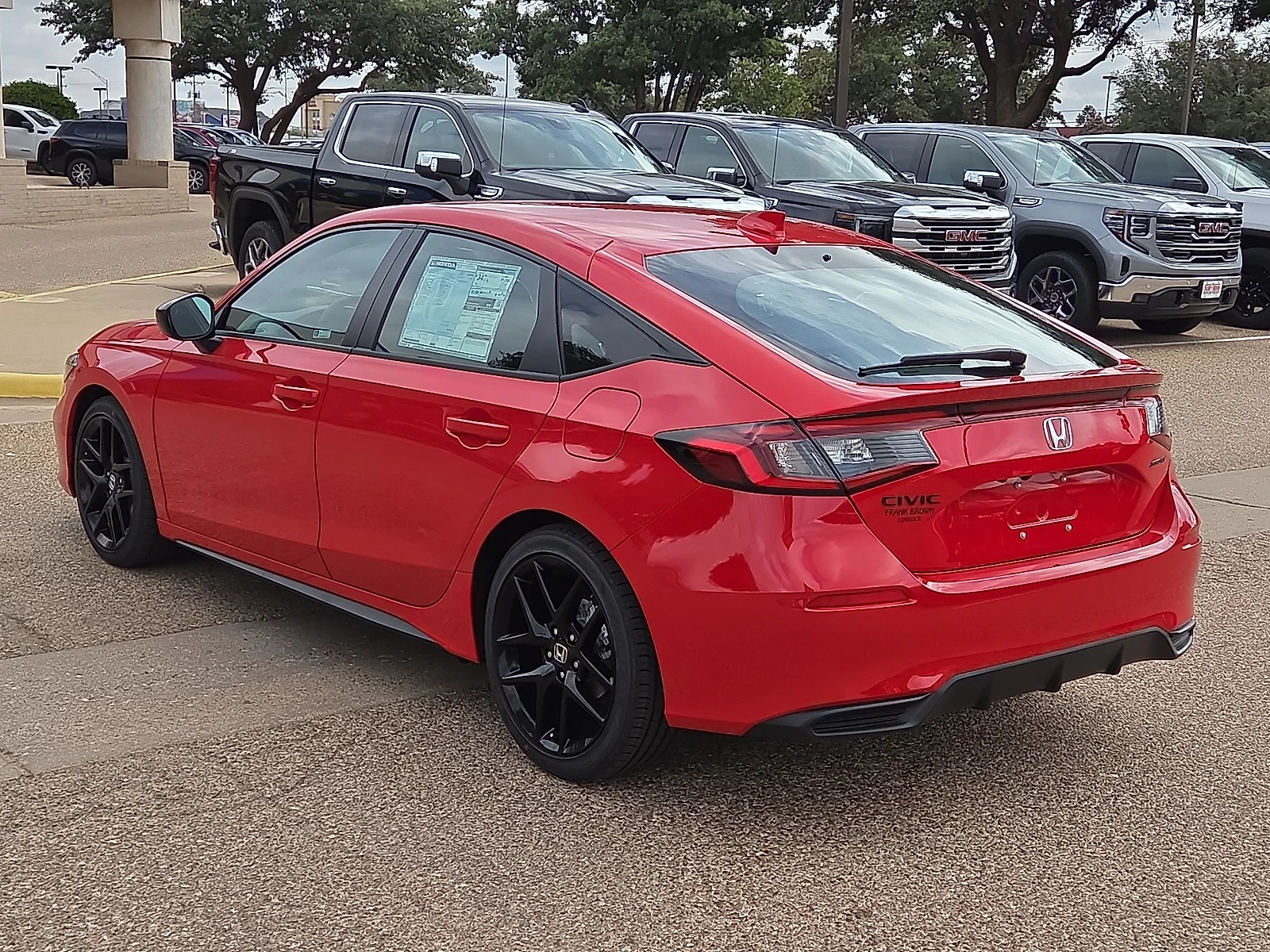 New 2026 Red Honda Sport image 3