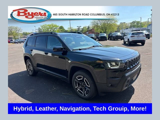 New 2026 Diamond Black Crystal Pearl-Coat Exterior Paint Jeep Limited image 1