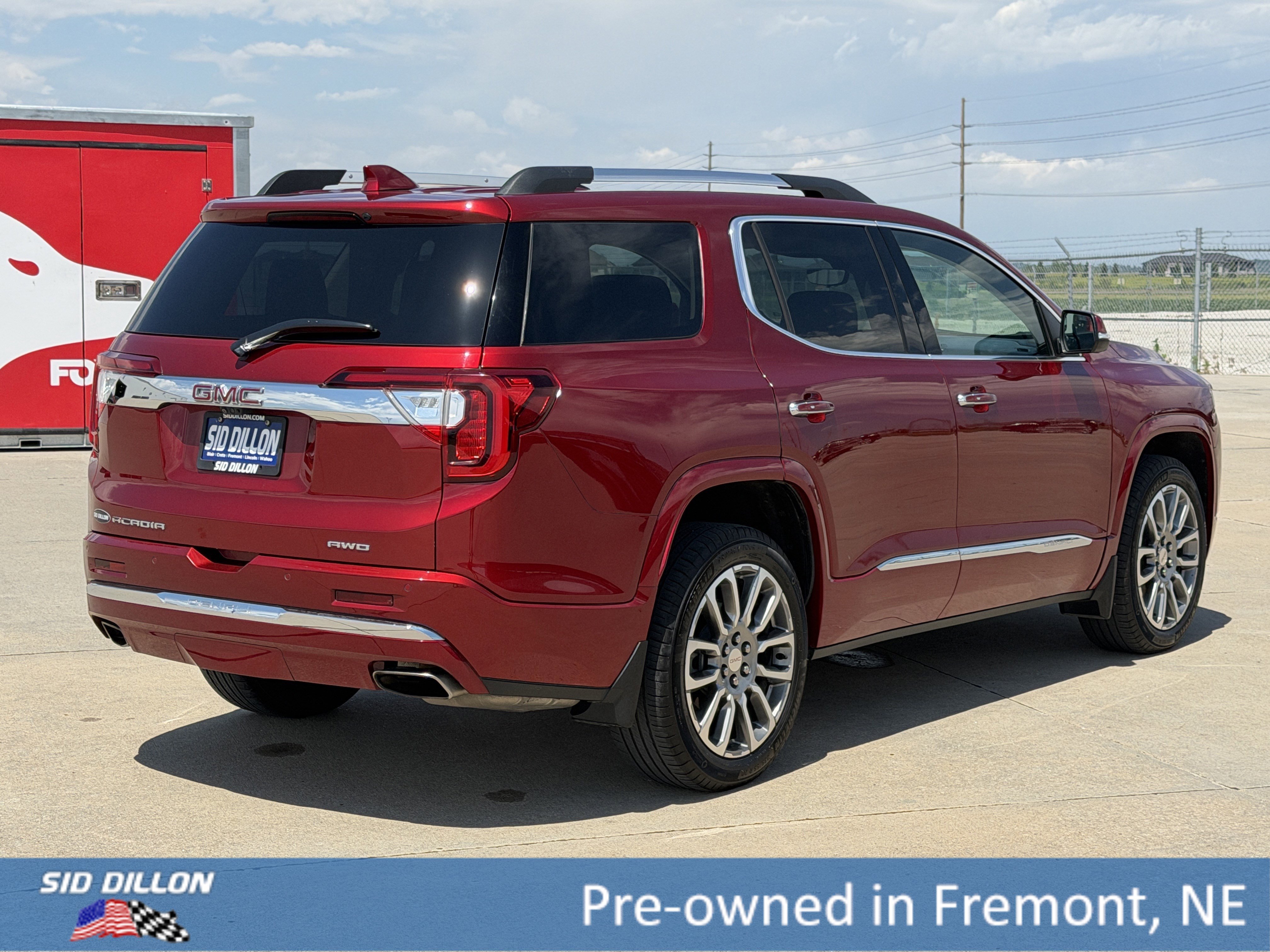 Used 2023 Volcanic Red Tintcoat GMC Denali image 4