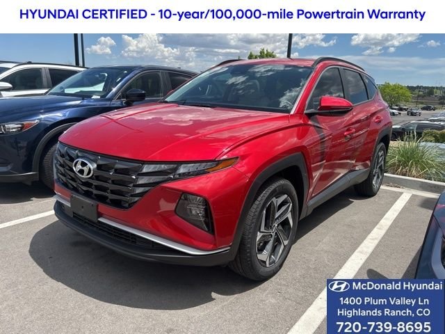 Used 2023 Red Hyundai SEL image 1