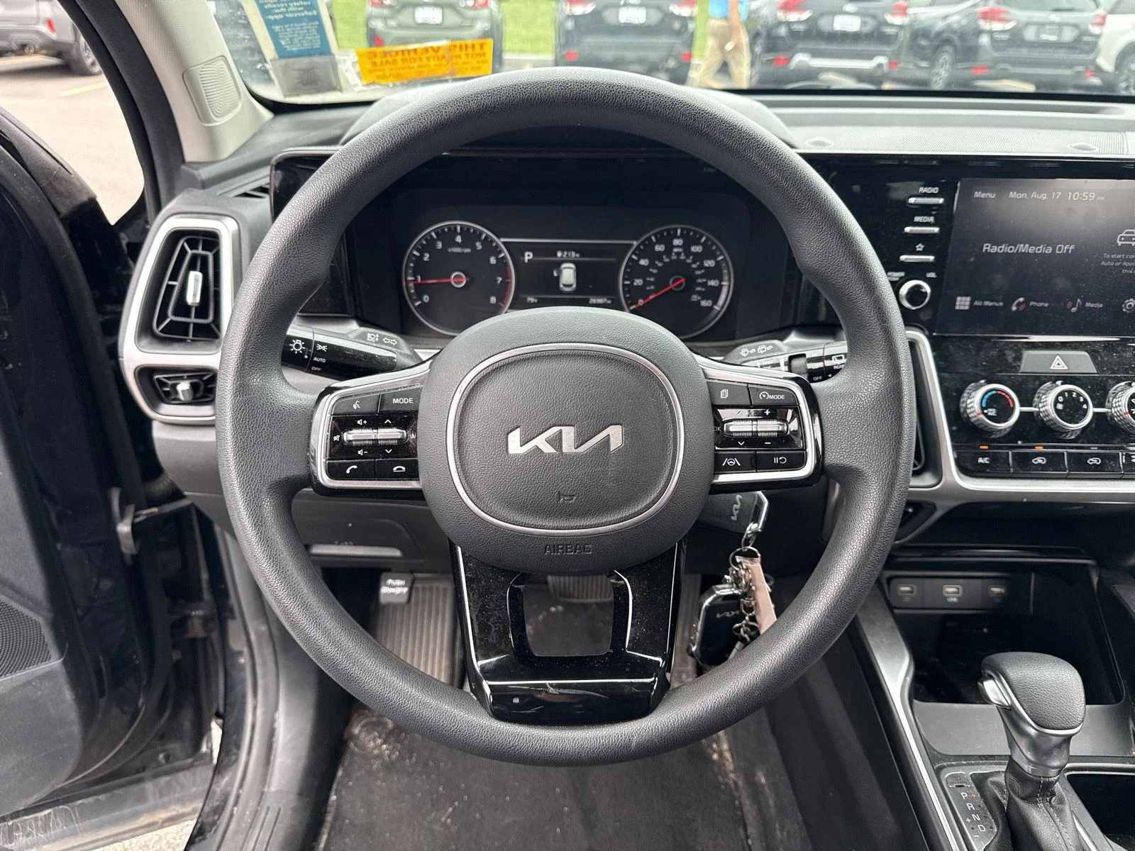 Used 2023 Ebony Black Kia LX image 9