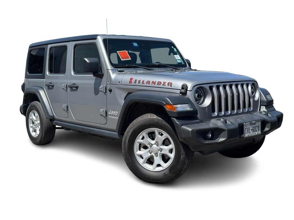 Used 2021 Silver Jeep Unlimited Sport image 15