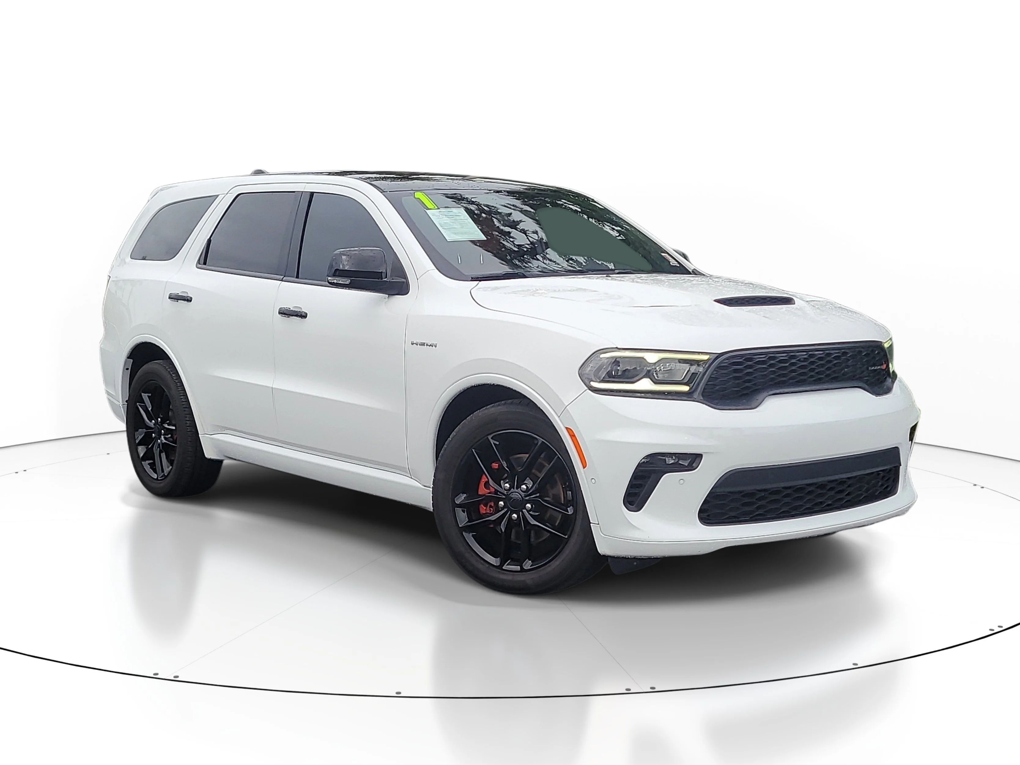 Used 2021 White Knuckle Clearcoat Dodge R/T image 1