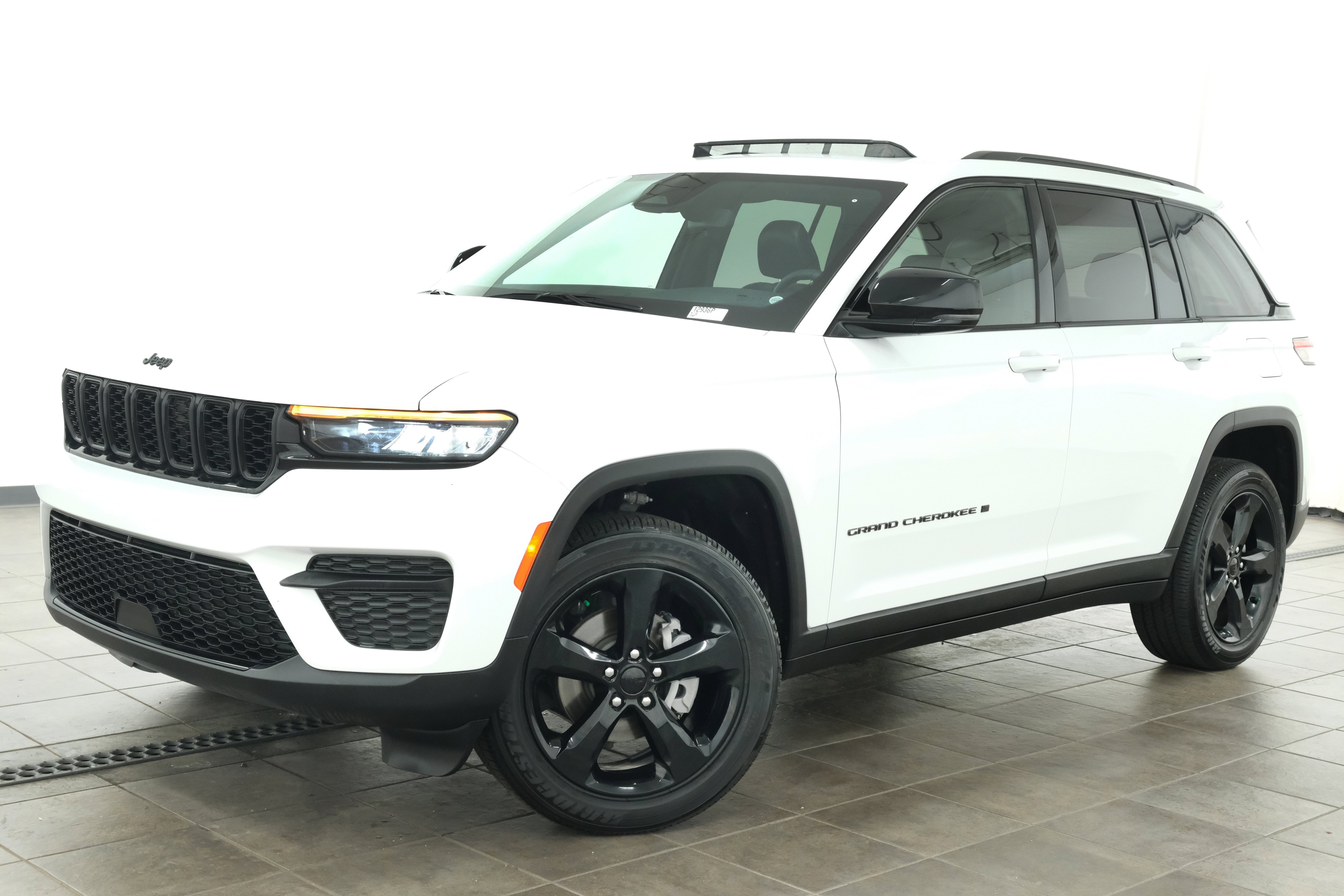 Used 2023 Bright White Clearcoat Jeep Altitude X image 2