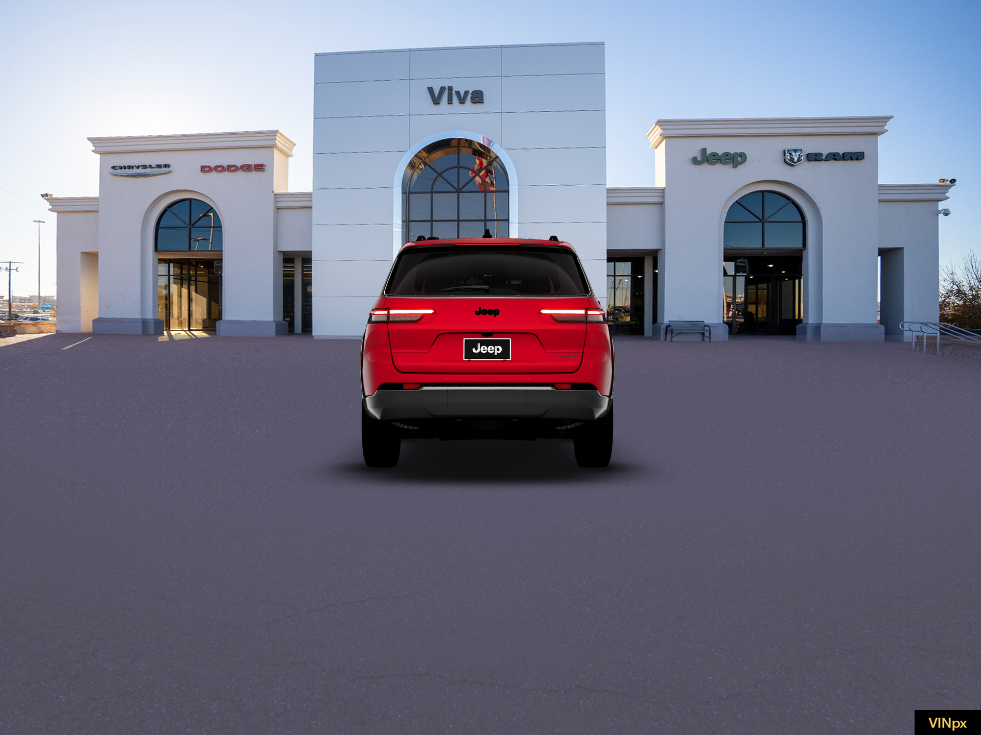 New 2026 Velvet Red Pearl-Coat Exterior Paint Jeep Laredo image 6