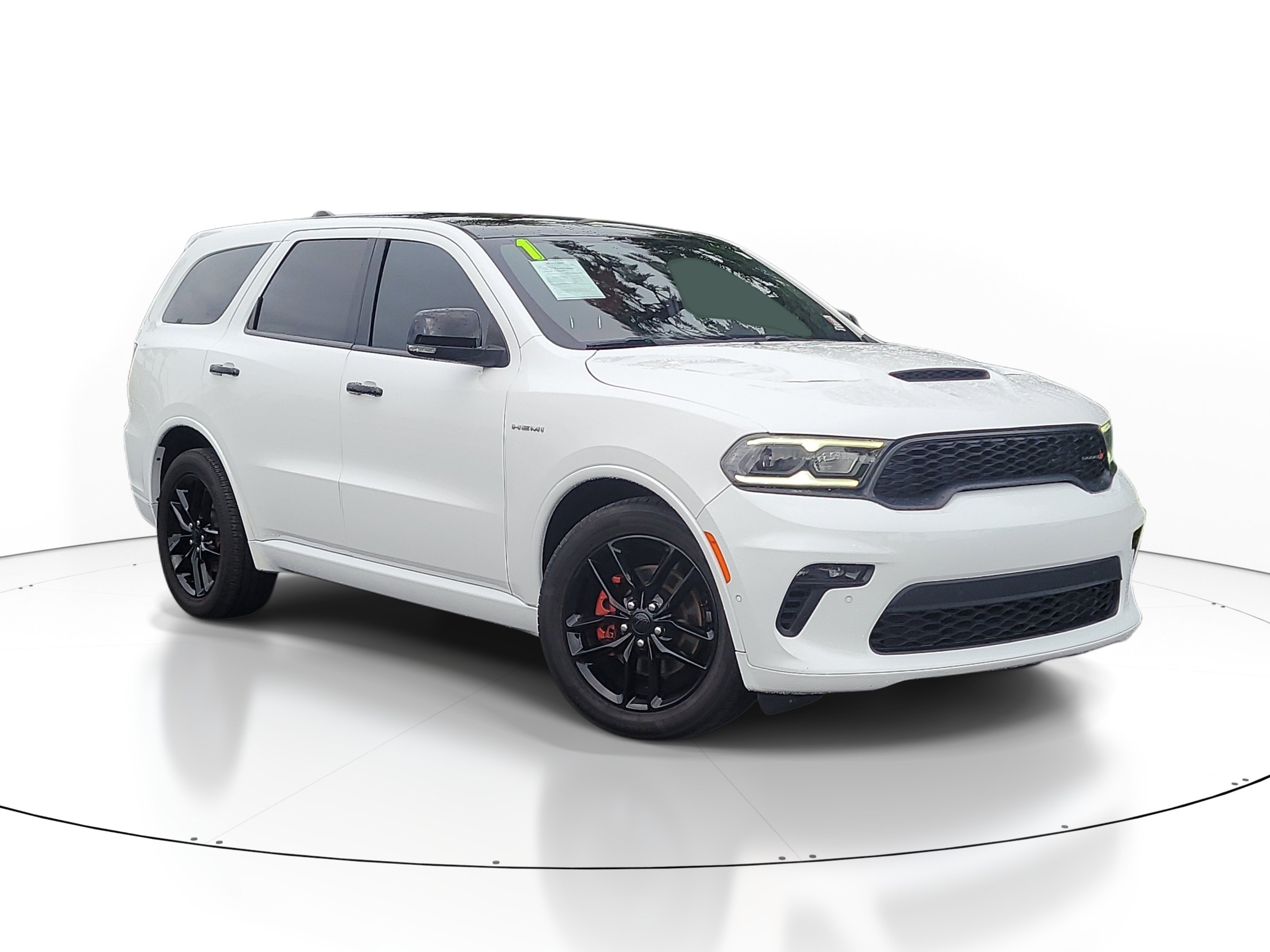 Used 2021 White Knuckle Clearcoat Dodge R/T image 1