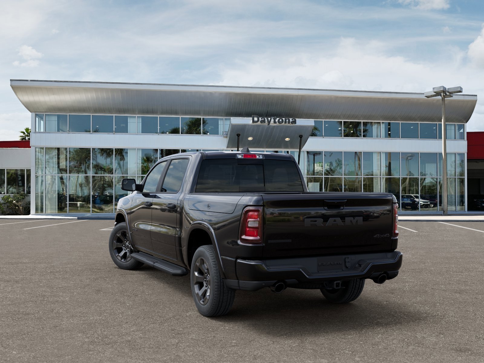New 2026 Diamond Black Crystal Pearlcoat RAM Big Horn image 3