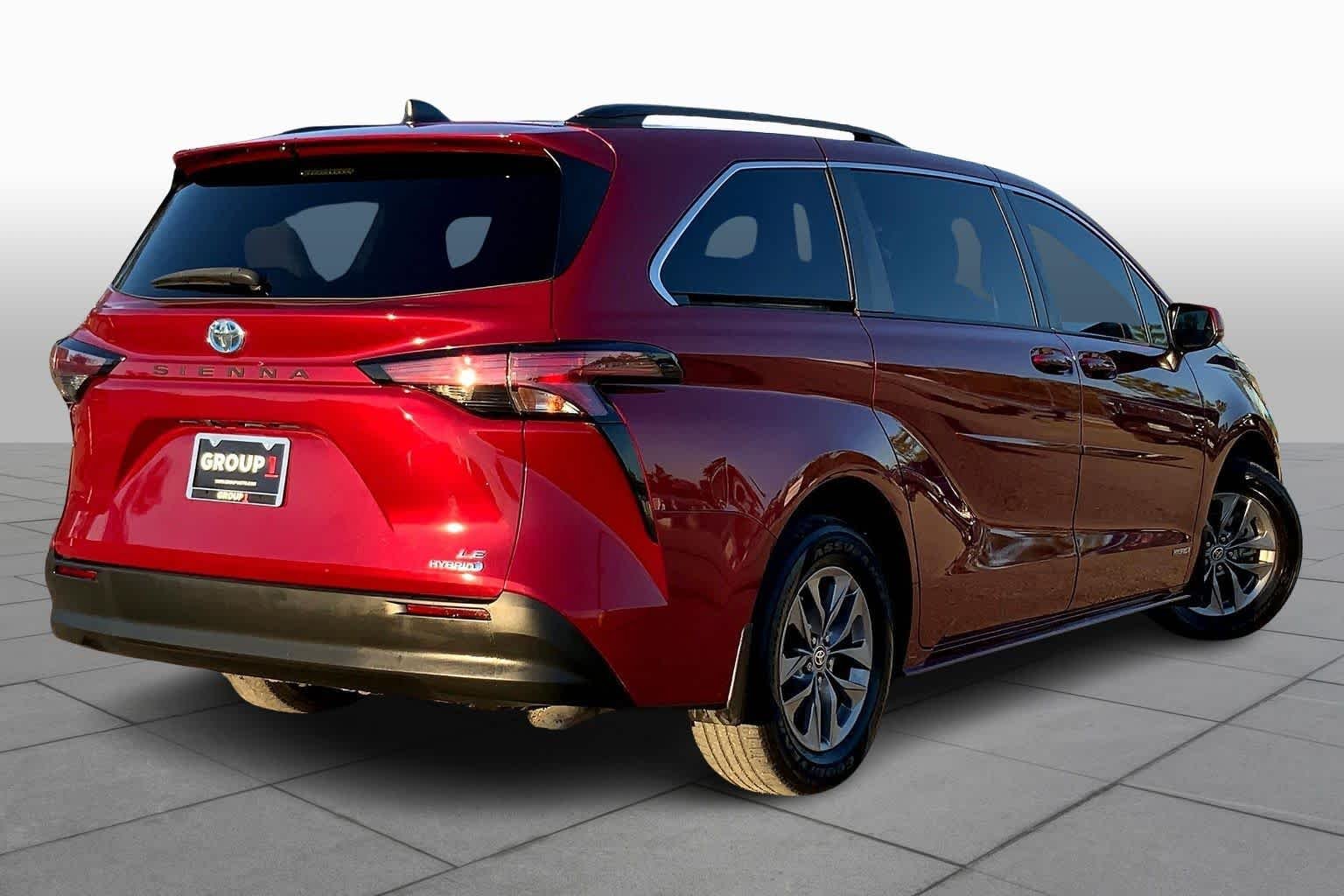 Used 2021 Ruby Flare Pearl Toyota LE image 13
