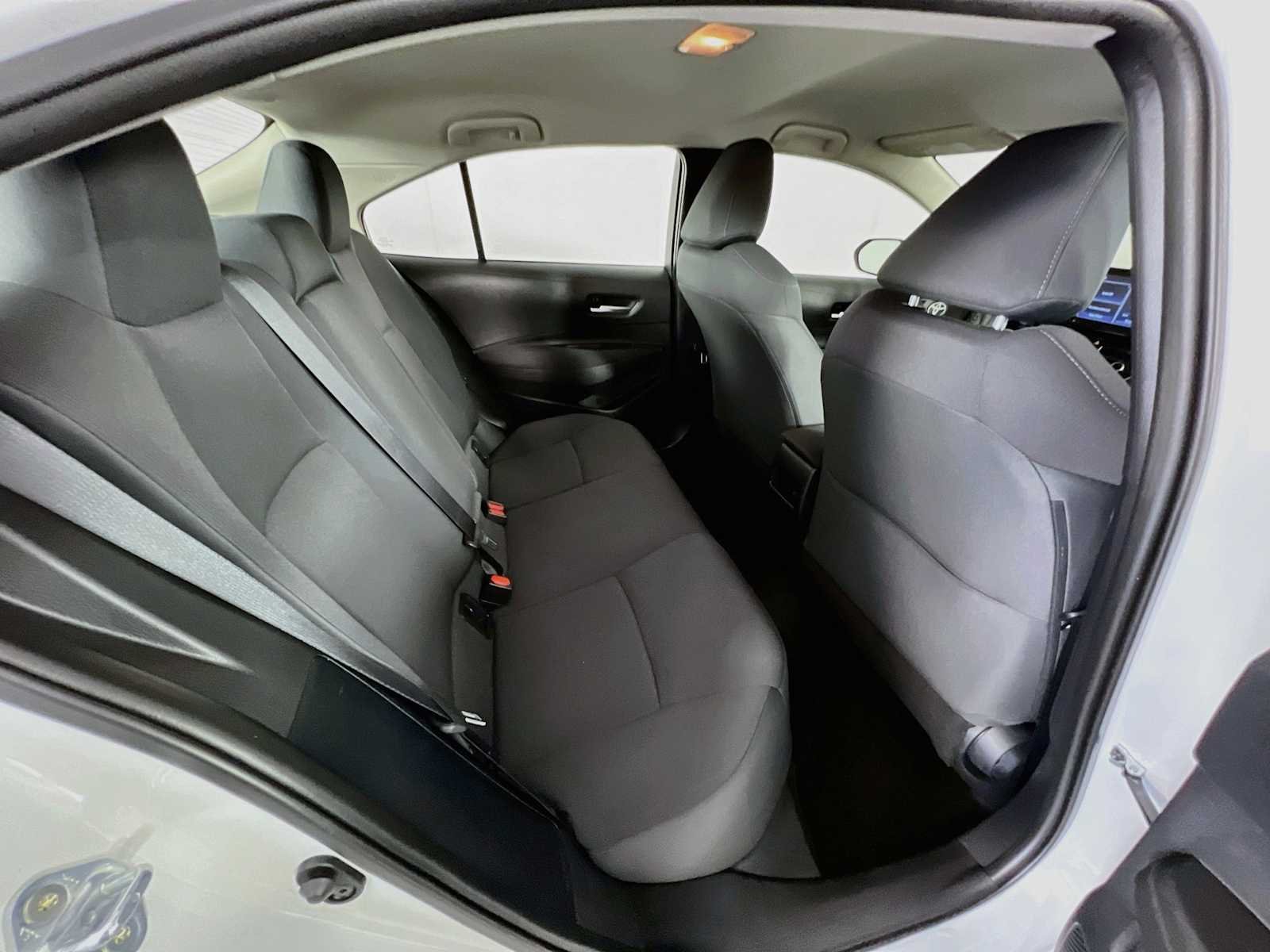 Used 2021 Super White Toyota LE image 25