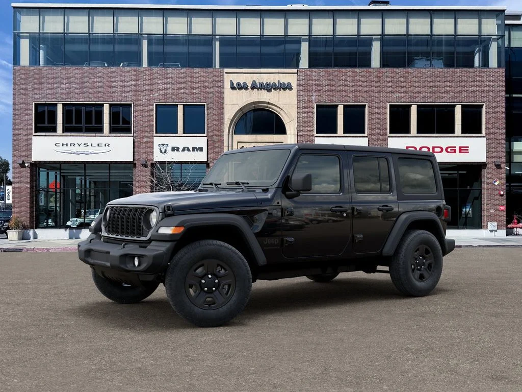 New 2026 Black Clearcoat Jeep Sport image 2